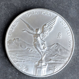 Münze aus Silber 999